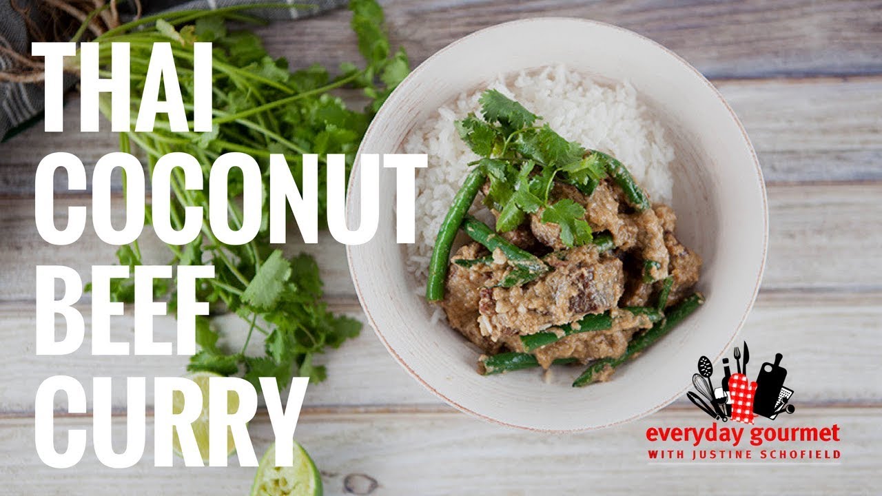 Thai Coconut Beef Curry | Everyday Gourmet S7 E70 (Product Master 1) — Instance — Interactive video experience