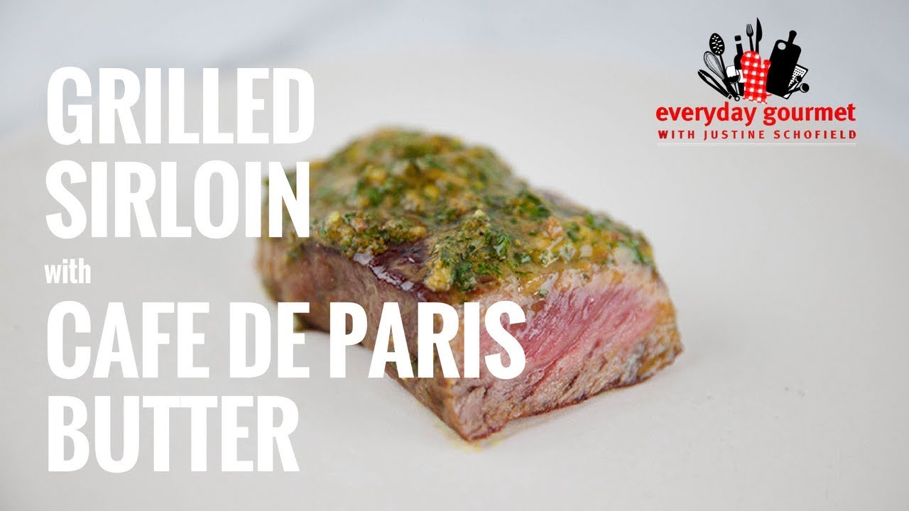 Grilled Sirloin with Cafe de Paris | Everyday Gourmet S7 E59 (Product Master 1) — Instance — Interactive video experience
