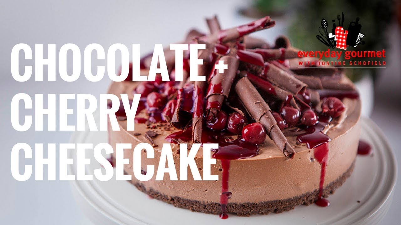 Chocolate Cherry Cheesecake | Everyday Gourmet S7 E44 (Instance 1) — Instance — Interactive video experience