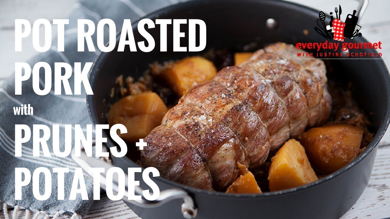 Pot Roasted Pork with Prunes and Potatoes | Everyday Gourmet S7 E34 (Product Master 1) — Instance — Interactive video experience