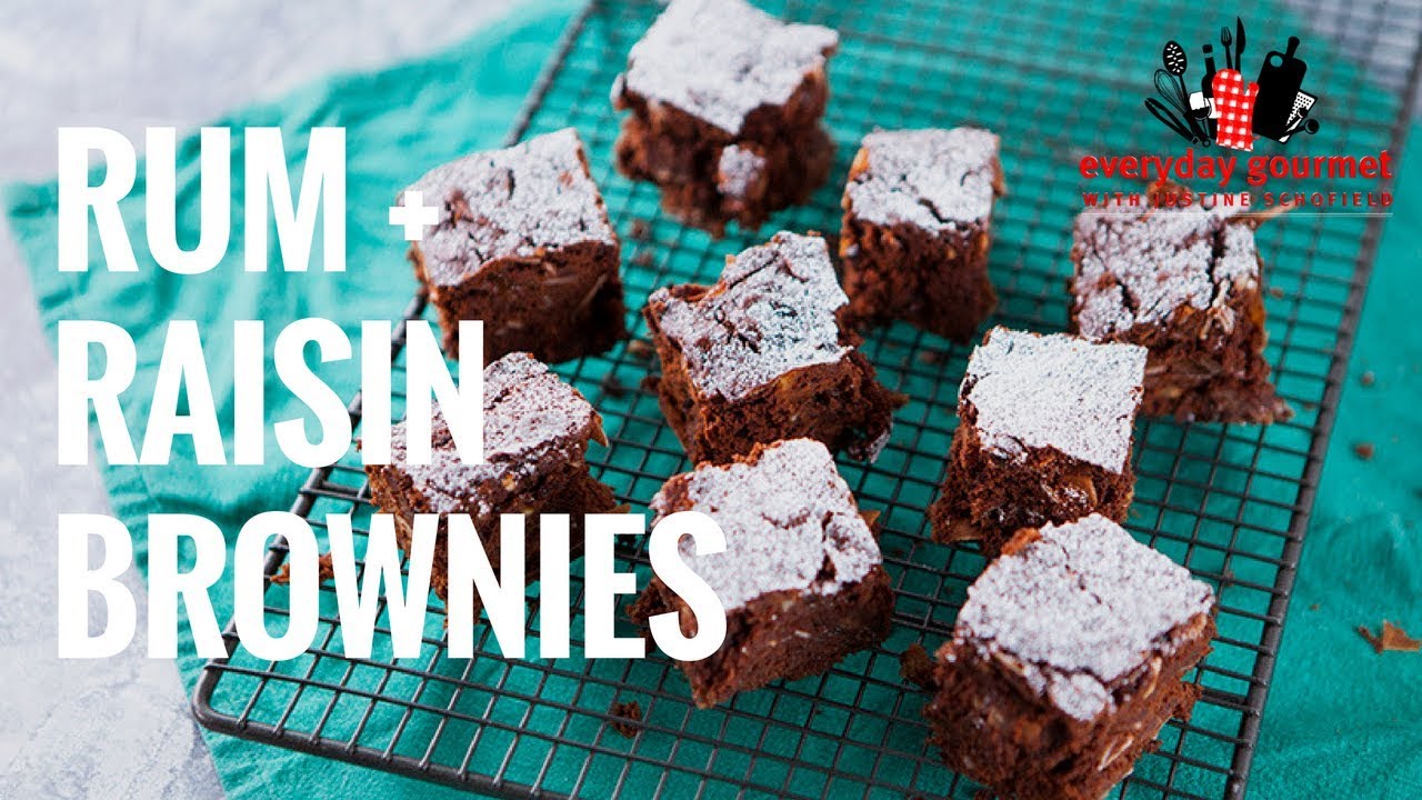 Rum & Raisin Brownies | Everyday Gourmet S7 E34 (Instance 1) — Instance — Interactive video experience