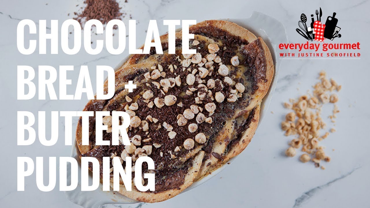 Chocolate Bread and Butter Pudding | Everyday Gourmet S7 E26 (Instance 1) — Instance — Interactive video experience