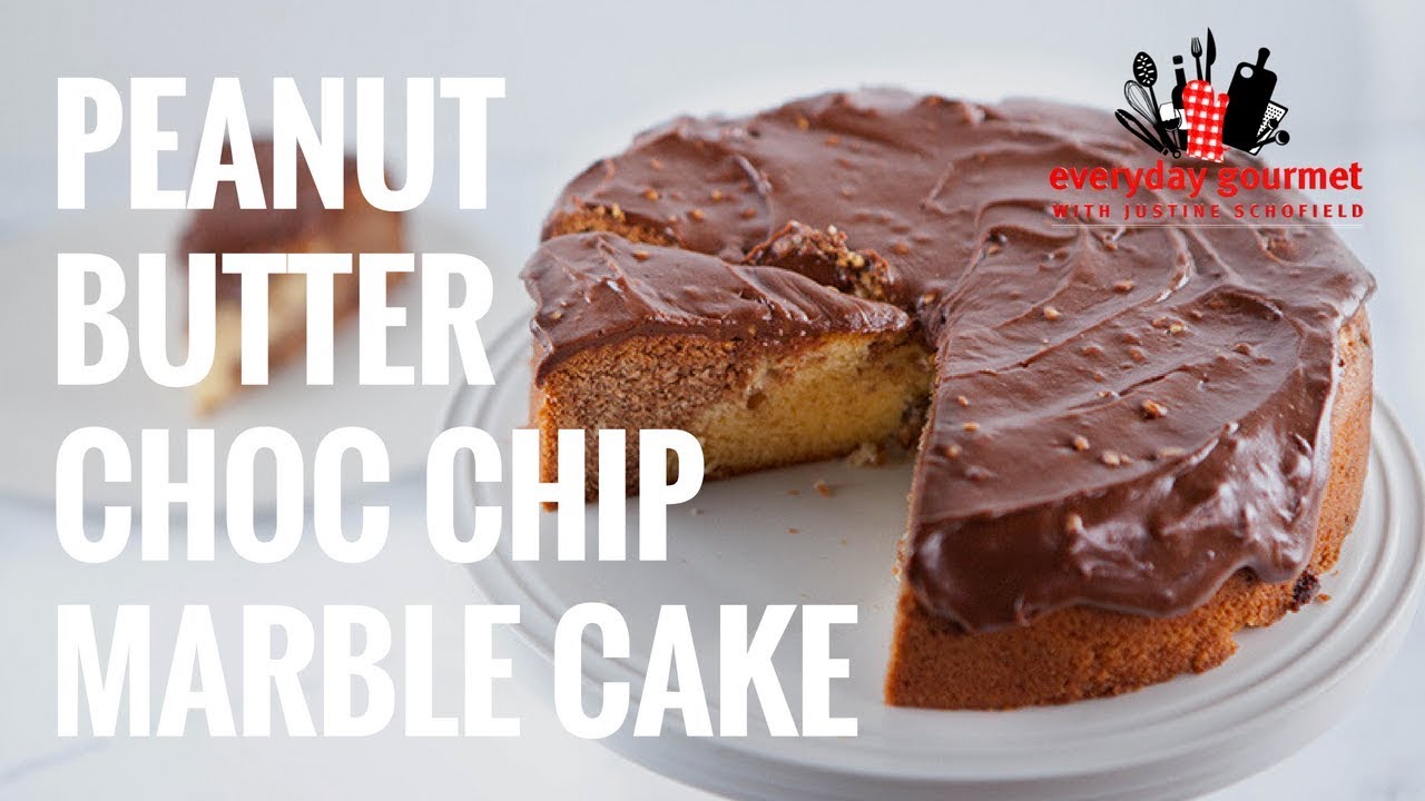 Peanut Butter Choc Chip Marble Cake | Everyday Gourmet S7 E23 (Instance 1) — Instance — Interactive video experience
