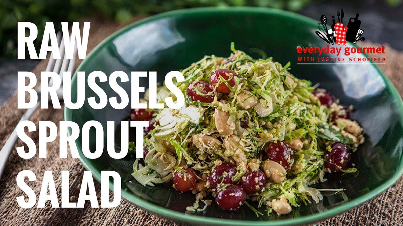 Raw Brussel Sprout Salad | Everyday Gourmet S7 E22 (Product Master 1) — Instance — Interactive video experience
