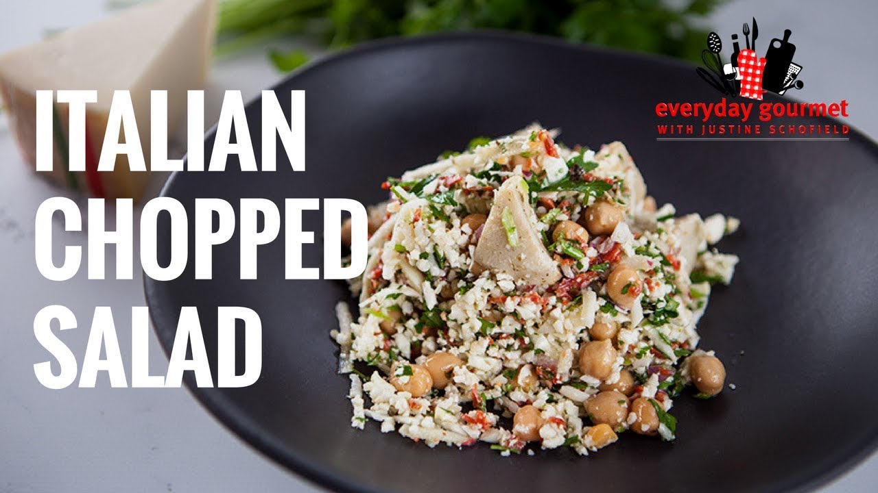 Italian Chopped Salad | Everyday Gourmet S7 E17 (Product Master 1) — Instance — Interactive video experience