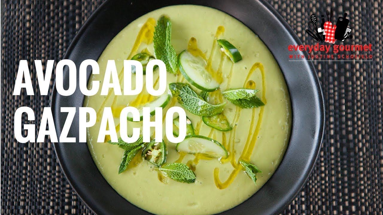 Avocado Gazpacho | Everyday Gourmet S7 E6 (Instance 1) — Instance — Interactive video experience