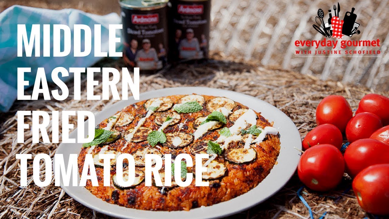 Middle Eastern Tomato Rice | Everyday Gourmet S7 E6 (Instance 1) — Instance — Interactive video experience