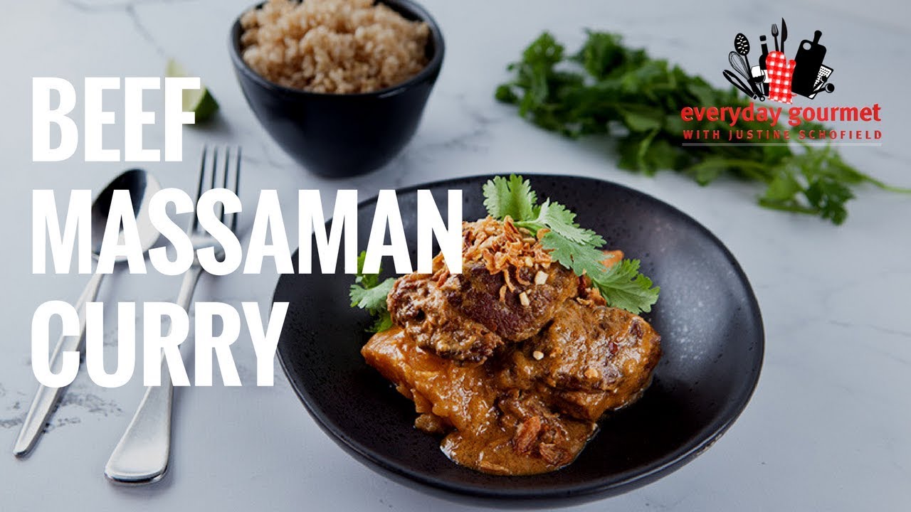 Beef Massaman Curry | Everyday Gourmet S7 E1 (Product Master 1) — Instance — Interactive video experience