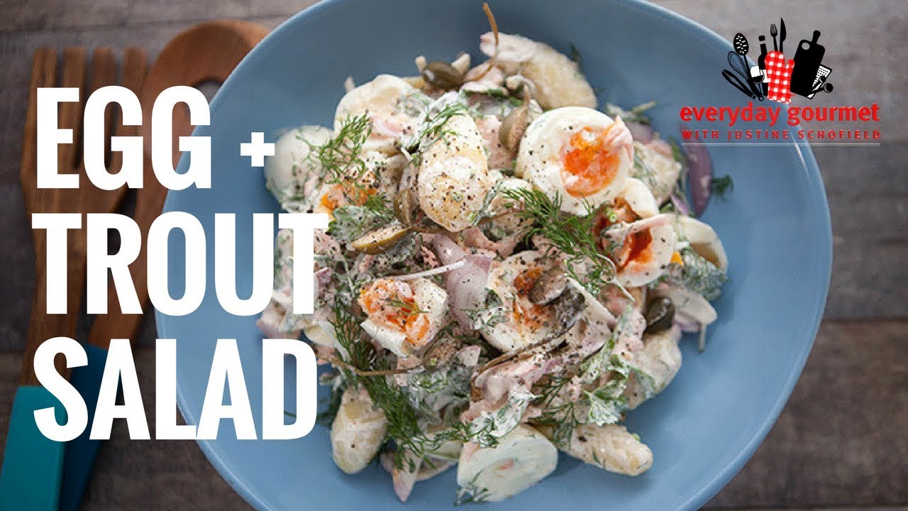 Egg and Trout Salad | Everyday Gourmet S6 E85 (Instance 1) — Instance — Interactive video experience