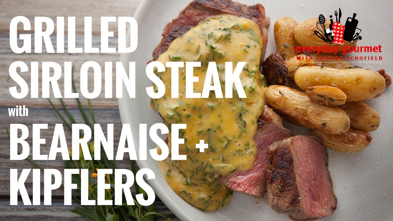 Grilled Sirloin Steak with Bearnaise Sauce and Roasted Kipflers | Everyday Gourmet S6 E63 (Product Master 1) — Instance — Interactive video experience