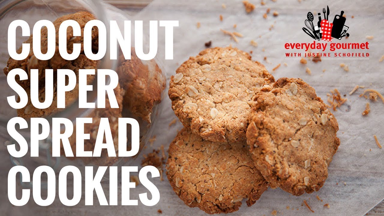 Coconut Super Spread Cookies | Everyday Gourmet S6 E51 (Instance 1) — Instance — Interactive video experience