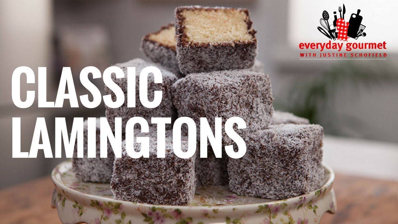 Classic Lamingtons | Everyday Gourmet S6 EP45 (Instance 1) — Instance — Interactive video experience