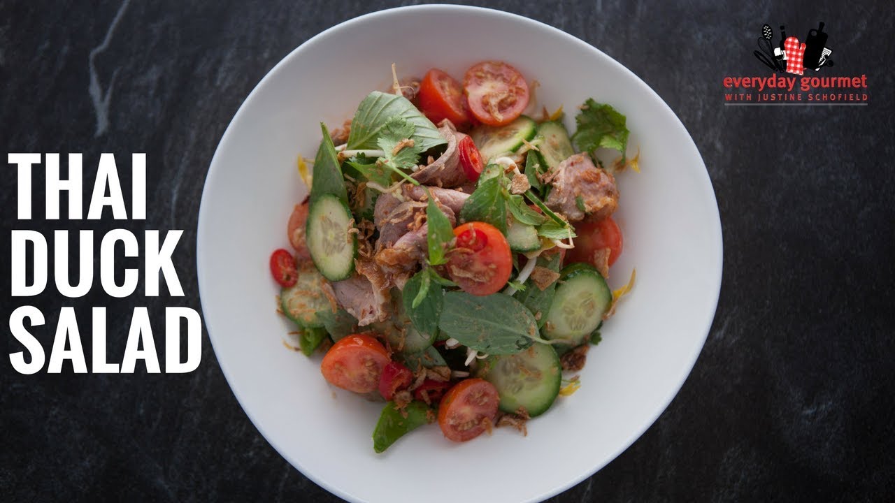 Thai Duck Salad | Everyday Gourmet S6 E26 (Instance 1) — Instance — Interactive video experience