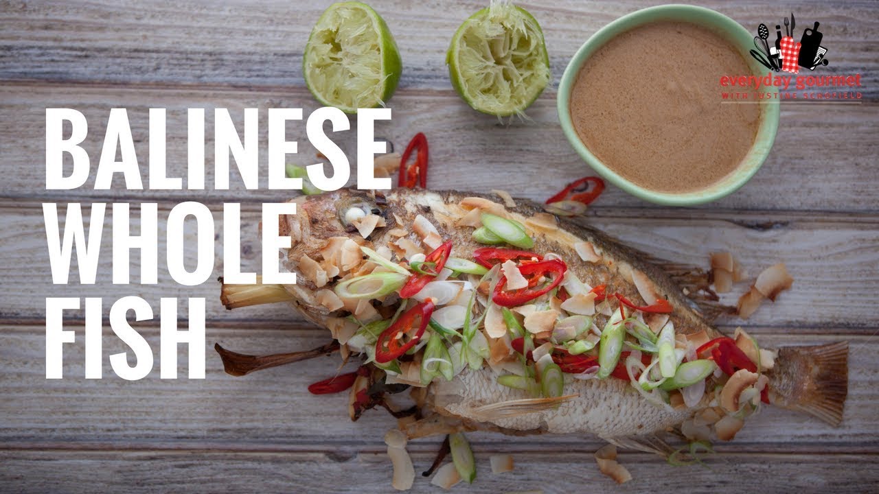 Balinese Whole Fish | Everyday Gourmet S6 EP39 (Instance 1) — Instance — Interactive video experience