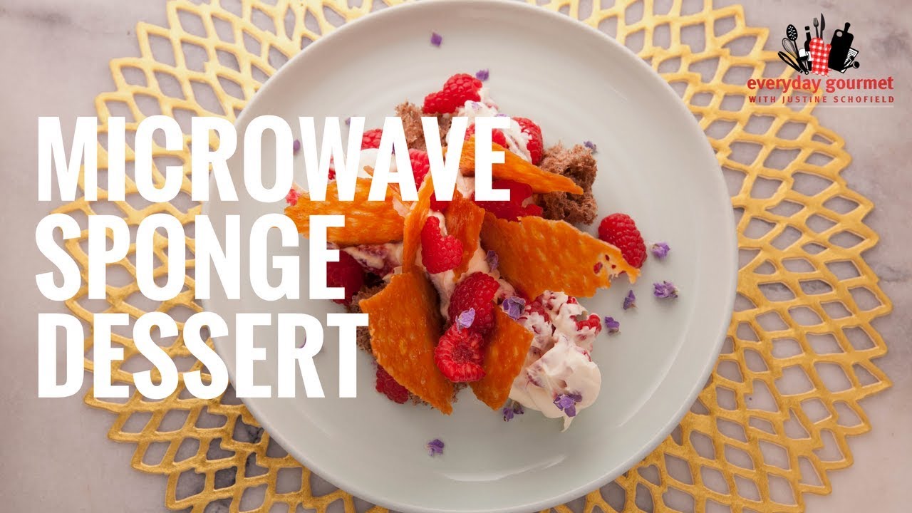 Microwave Sponge Dessert | Everyday Gourmet S6 EP38 (Instance 1) — Instance — Interactive video experience