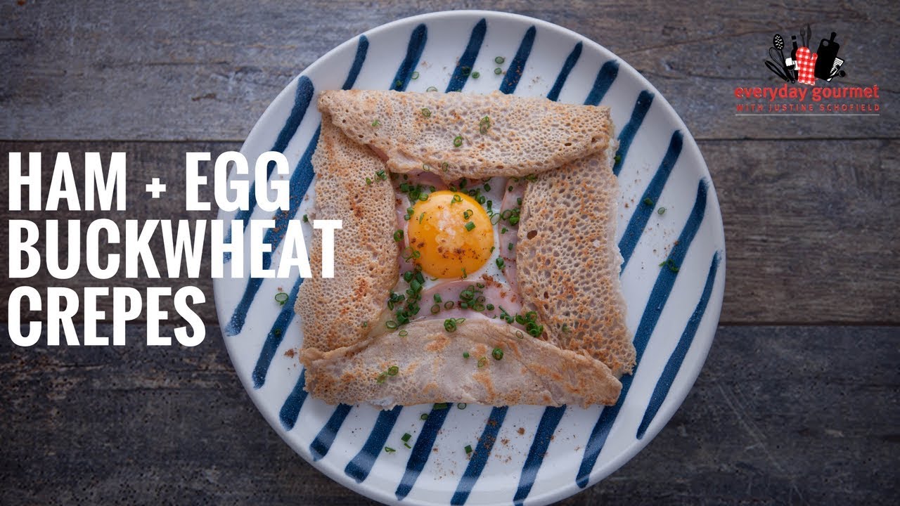Ham and Egg Buckwheat Crepes | Everyday Gourmet S6 E33 (Product Master 1) — Instance — Interactive video experience