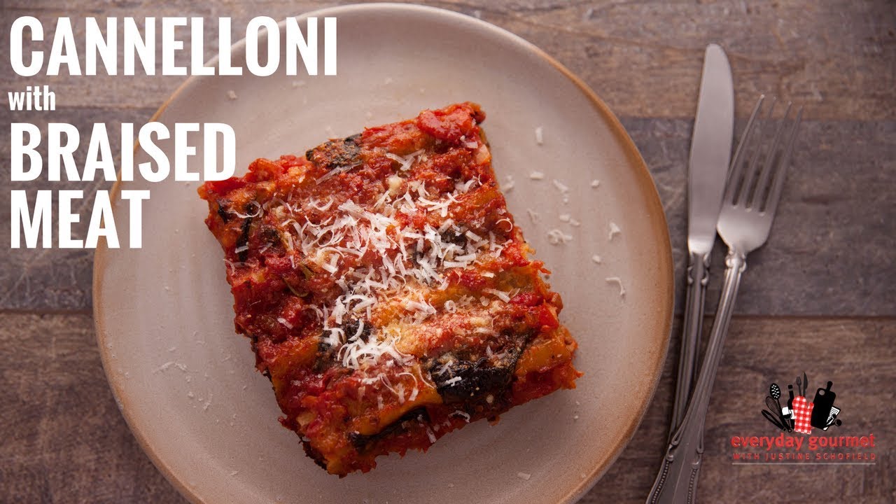 Cannelloni with Braised Meat | Everyday Gourmet S6 E31 (Instance 1) — Instance — Interactive video experience