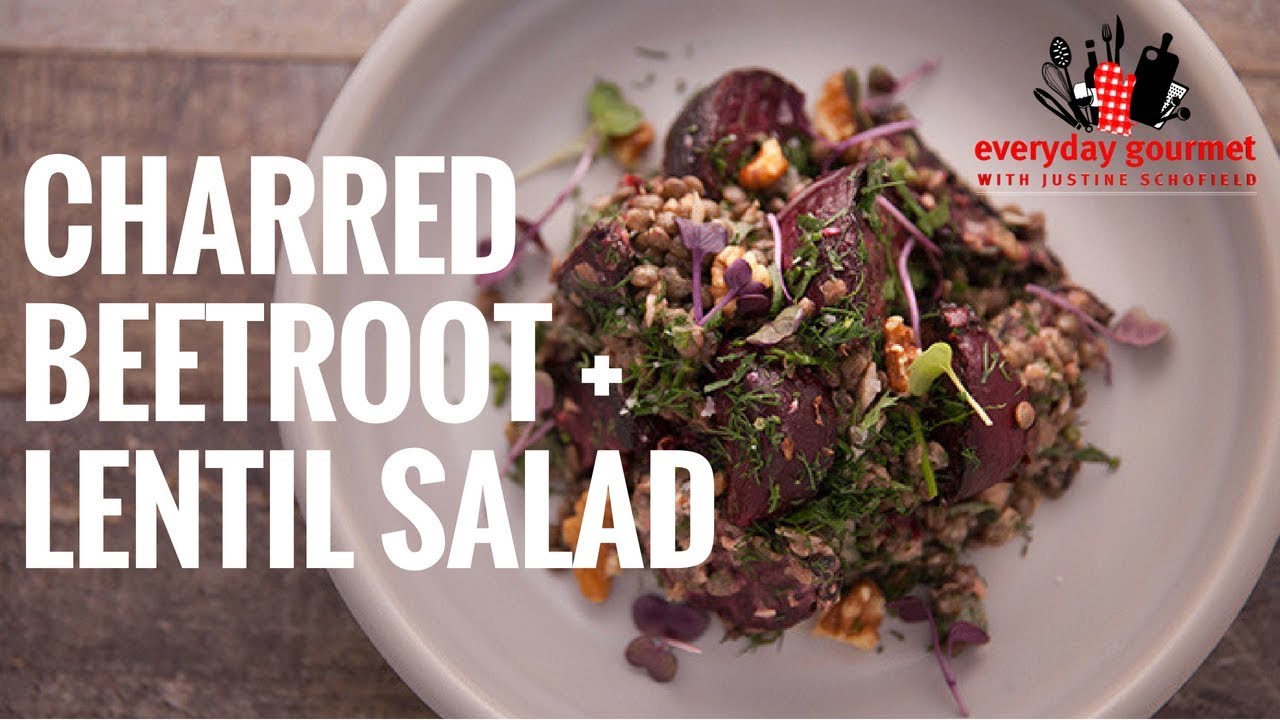 Charred Beetroot and Lentil Salad | Everyday Gourmet S6 E23 (Product Master 1) — Instance — Interactive video experience