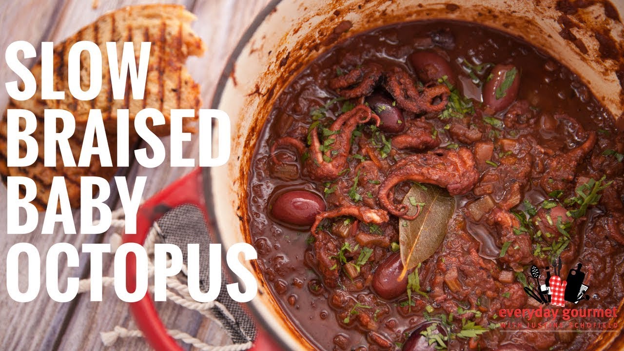 Slow Braised Baby Octopus | Everyday Gourmet S6 E7 (Instance 1) — Instance — Interactive video experience