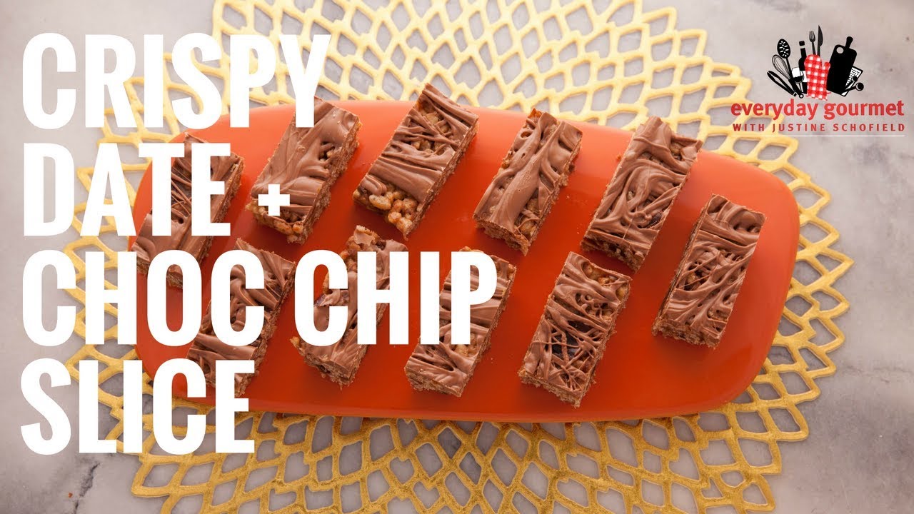 Crispy Date and Choc Chip Slice | Everyday Gourmet S6 E5 (Instance 1) — Instance — Interactive video experience
