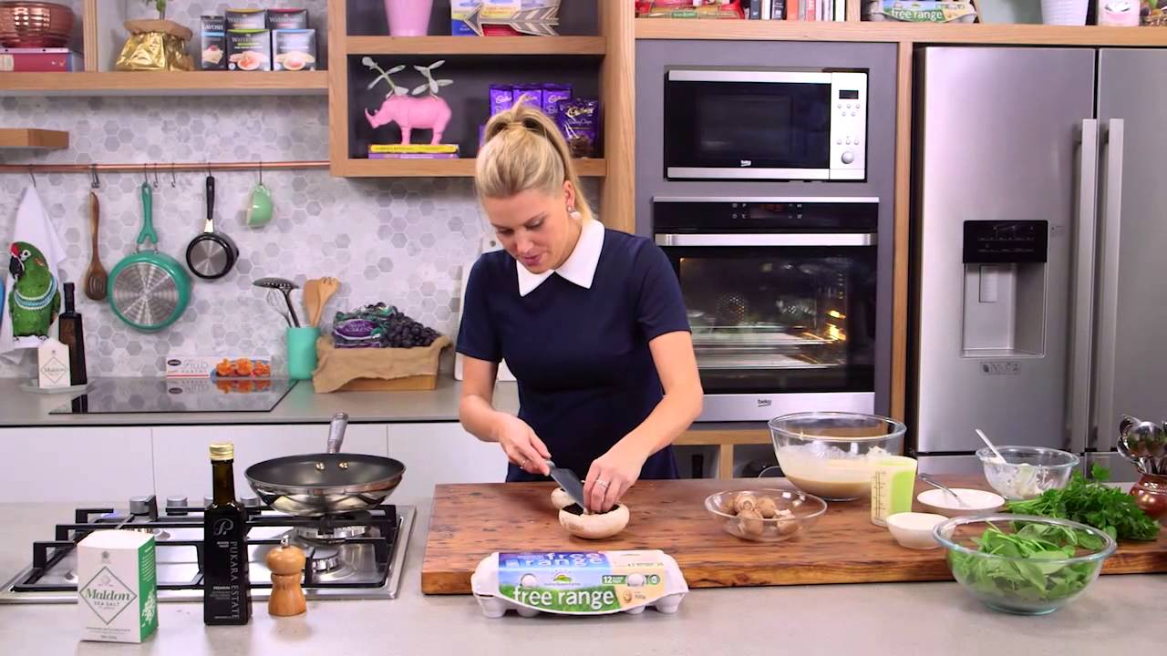 Mixed Mushroom Frittata | Everyday Gourmet S5 E44 (Instance 1) — Instance — Interactive video experience