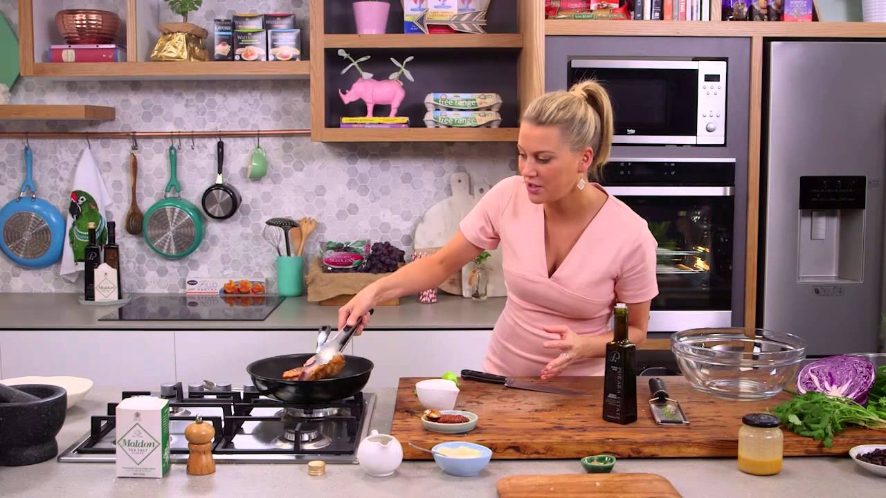 Duck, Red Cabbage and Corn Chip Salad | Everyday Gourmet S5 E55 (Instance 1) — Instance — Interactive video experience