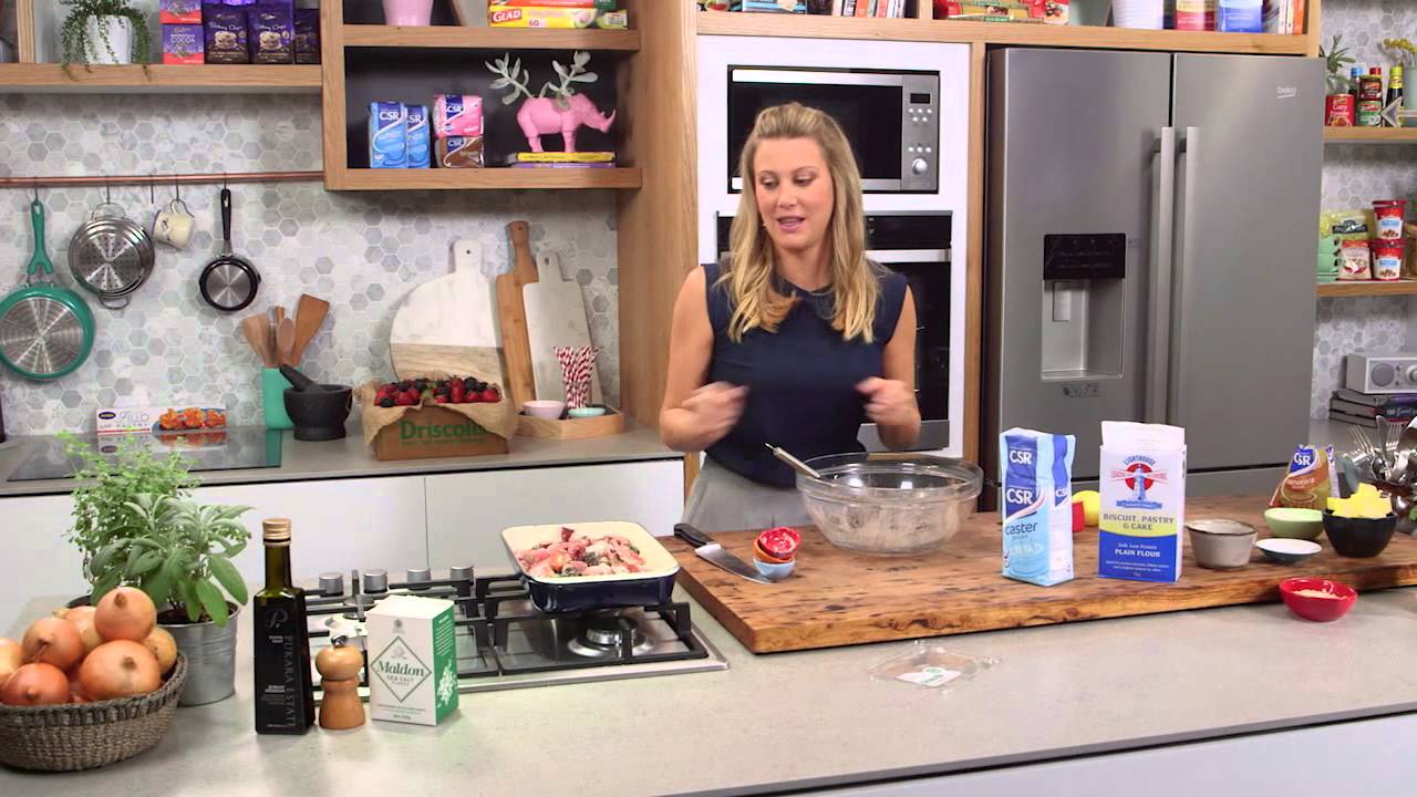 Berry and Rhubarb Cobbler | Everyday Gourmet S5 E9 (Instance 1) — Instance — Interactive video experience
