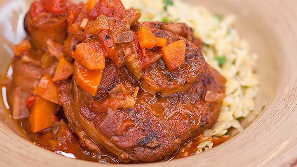 Spiced Veal Osso Bucco with Herbed Risoni | Everyday Gourmet S4 (Instance 1) — Instance — Interactive video experience