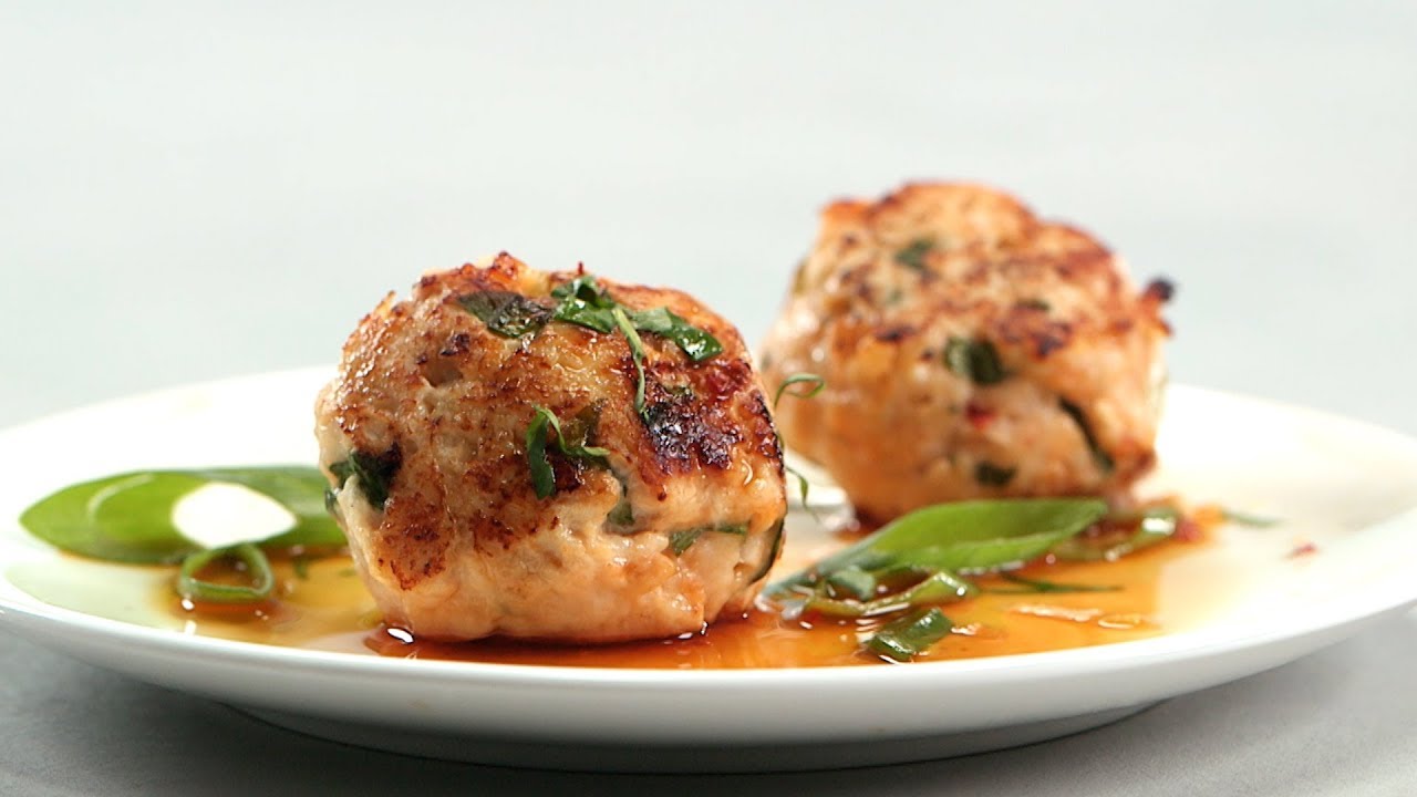 Basil Chicken Meatballs | Cooking Light — Interactive video experience