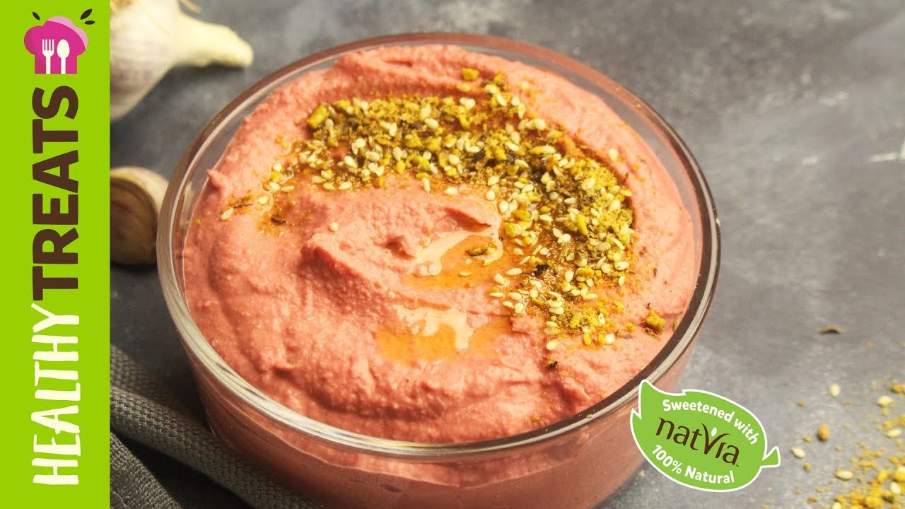 Beetroot Hommus, SUGAR FREE - Natvia's Healthy Treats (Product Master 1) — Instance — Interactive video experience