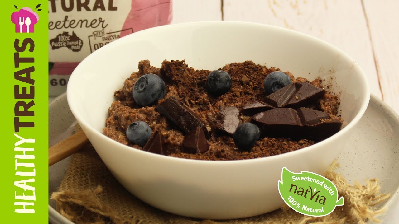 Chocolate Quinoa Breakfast Bowl - Natvia's Healthy Treats (Product Master 1) — Instance — Interactive video experience
