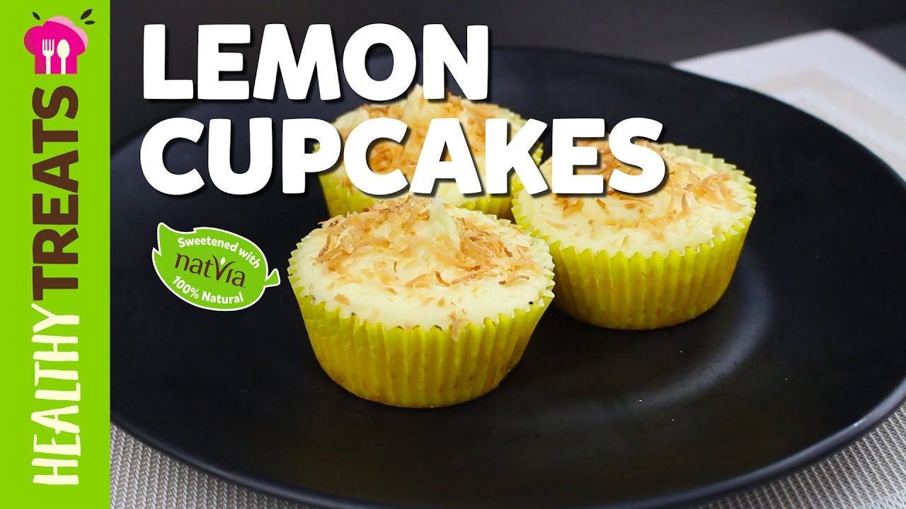 Healthy Homemade Lemon Cupcakes - Natvia's Healthy Treats & Dessert Recipes (Product Master 1) — Instance — Interactive video experience