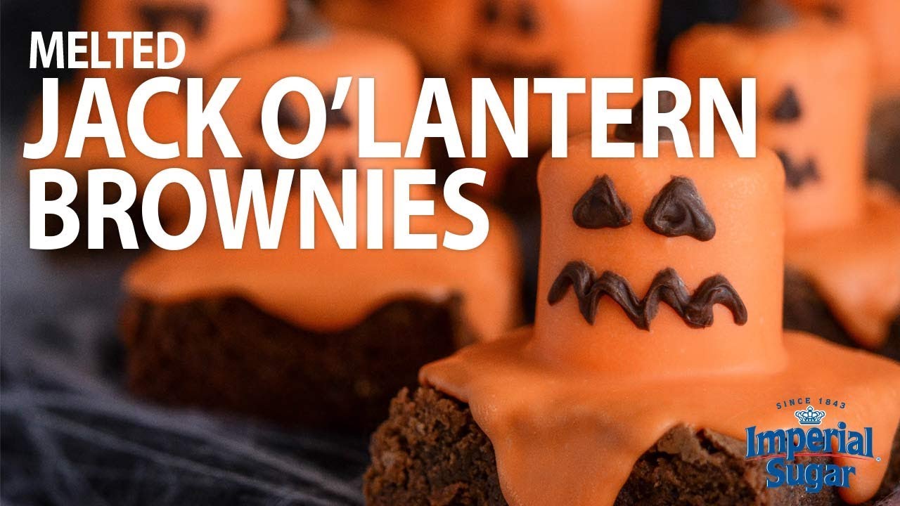 How To Make Melted Jack O' Lantern Halloween Brownies (Instance 1) — Instance — Interactive video experience
