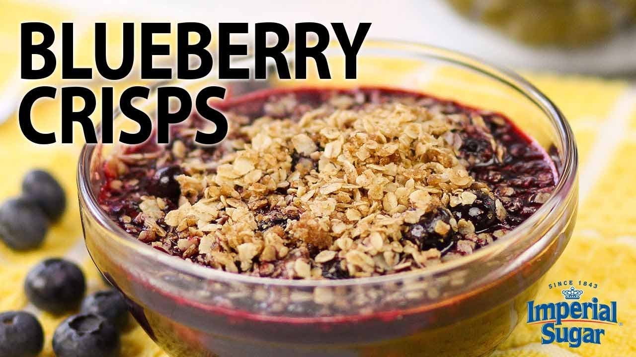 How to Make Individual Blueberry Crisps (Instance 1) — Instance — Interactive video experience