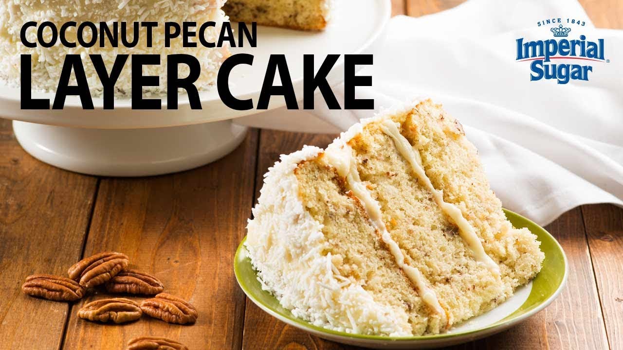 How To Make A Coconut Pecan Layer Cake (Instance 1) — Instance — Interactive video experience
