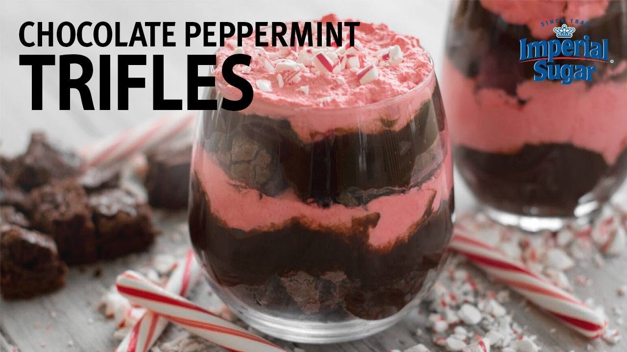 Easy Chocolate Peppermint Trifles with Brownies (Instance 1) — Instance — Interactive video experience