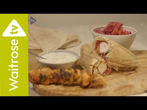 Haste's Kitchen Chicken Kebabs With Pickled Slaw | Waitrose (Product Master) #11979 — Interactive video experience