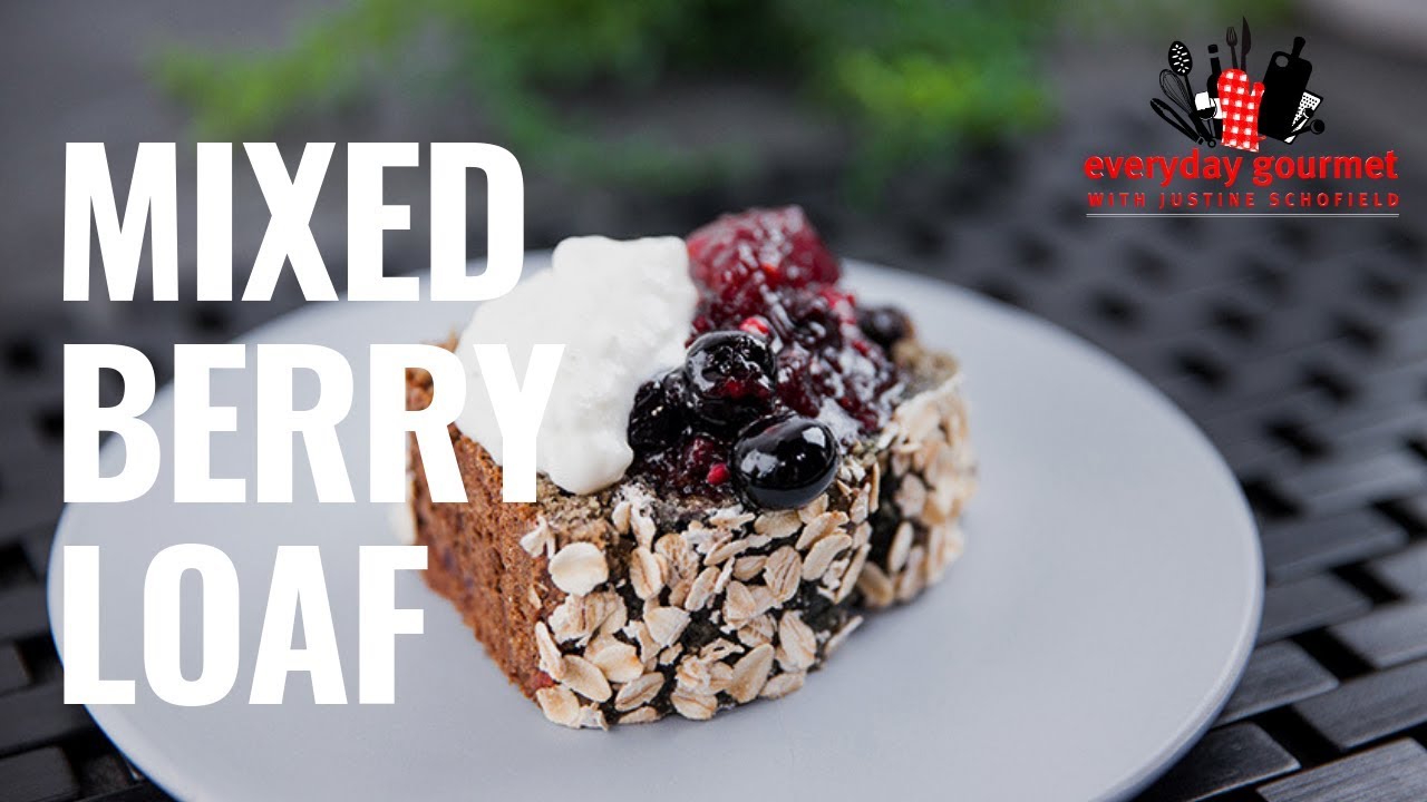 Mixed Berry Loaf | Everyday Gourmet S8 EP72 (Instance 1) — Instance — Interactive video experience