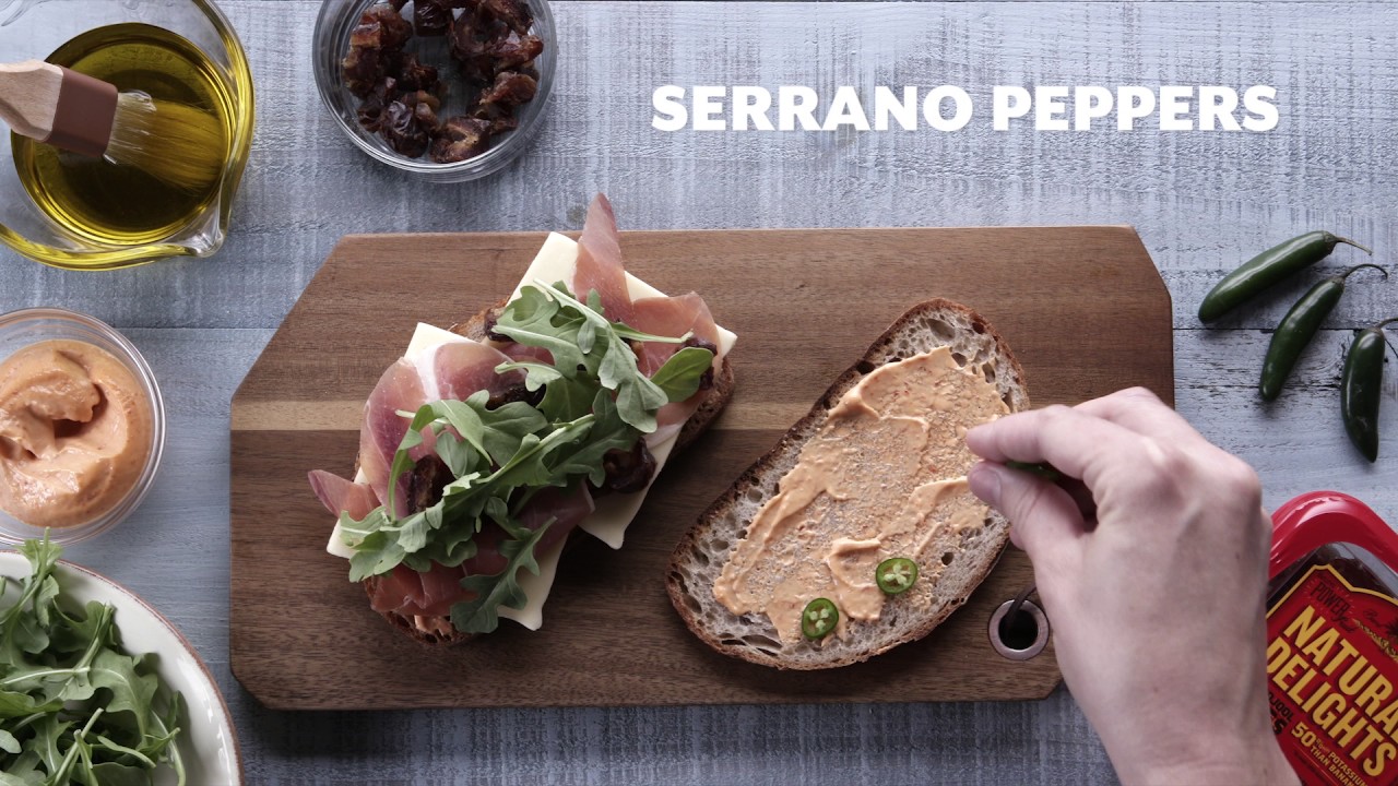 Spicy Grilled Cheese with Medjool Dates (Instance 1) — Instance — Interactive video experience