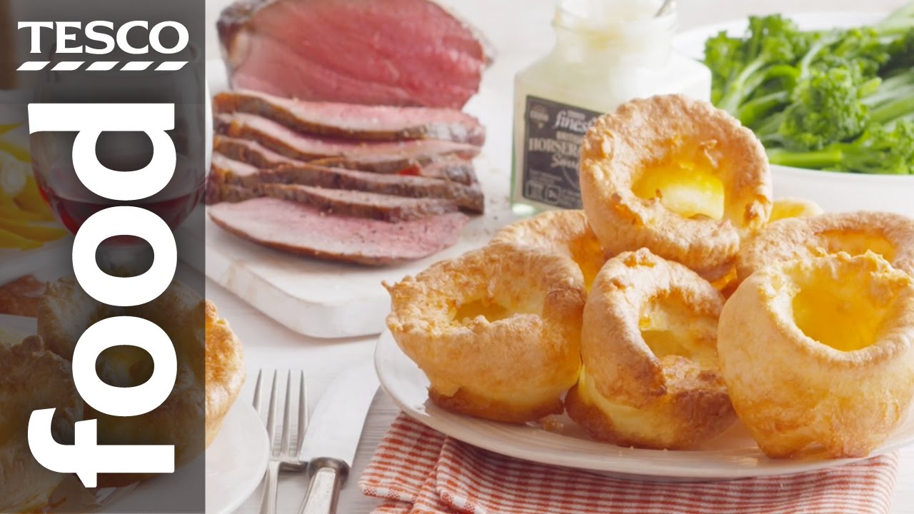How to Make Great Yorkshire Puddings | Tesco Food (Product Master) #13850 — Master Instance — Interactive video experience