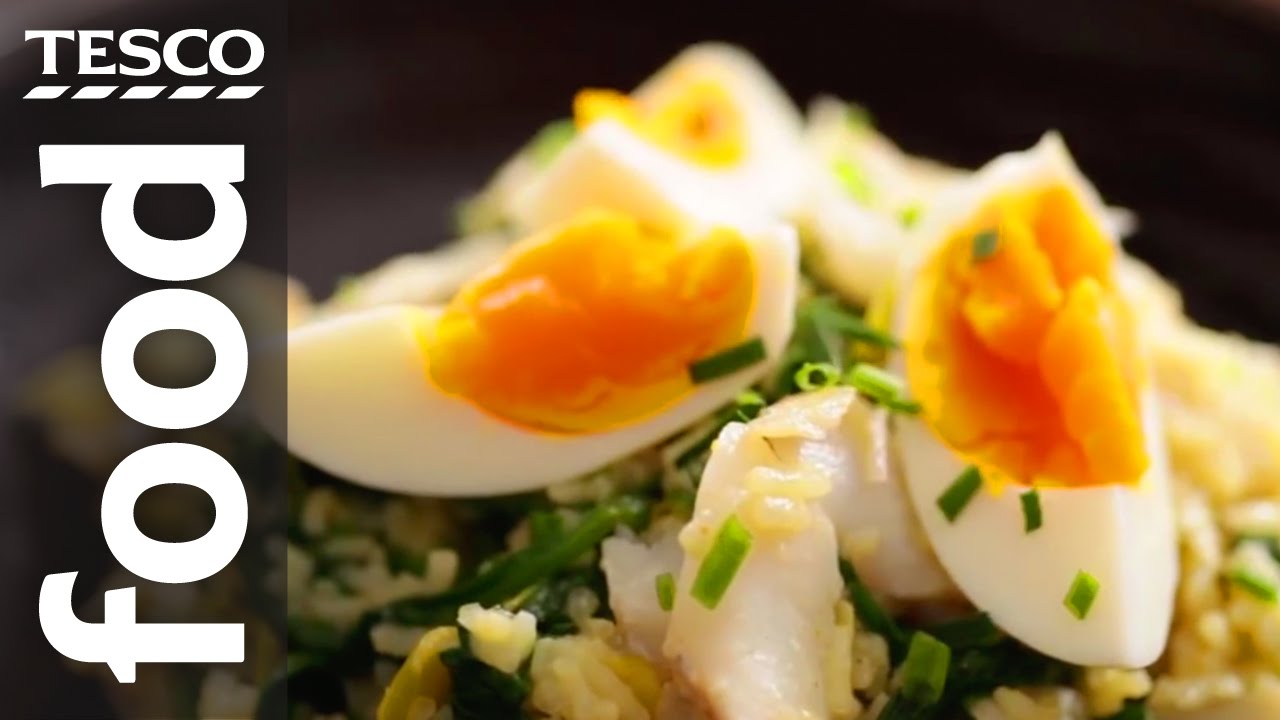 finest* Fish Kedgeree Recipe | Tesco Food — Interactive video experience