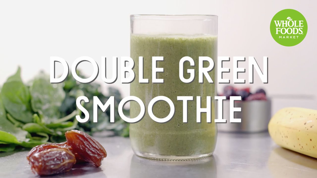 Double Green Smoothie | Special Diet Recipes | Whole Foods Market (Product Master) #652 — Master Instance — Interactive video experience