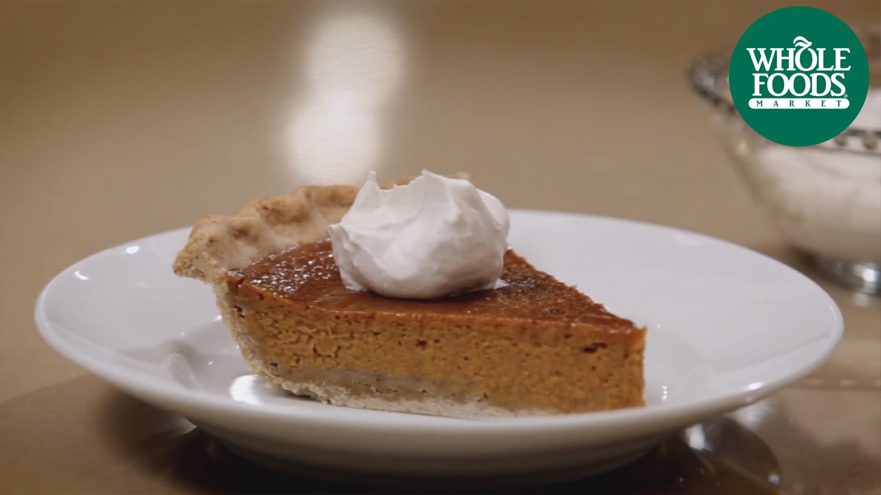 Pumpkin Pie | Recipes | Whole Foods Market — Interactive video experience