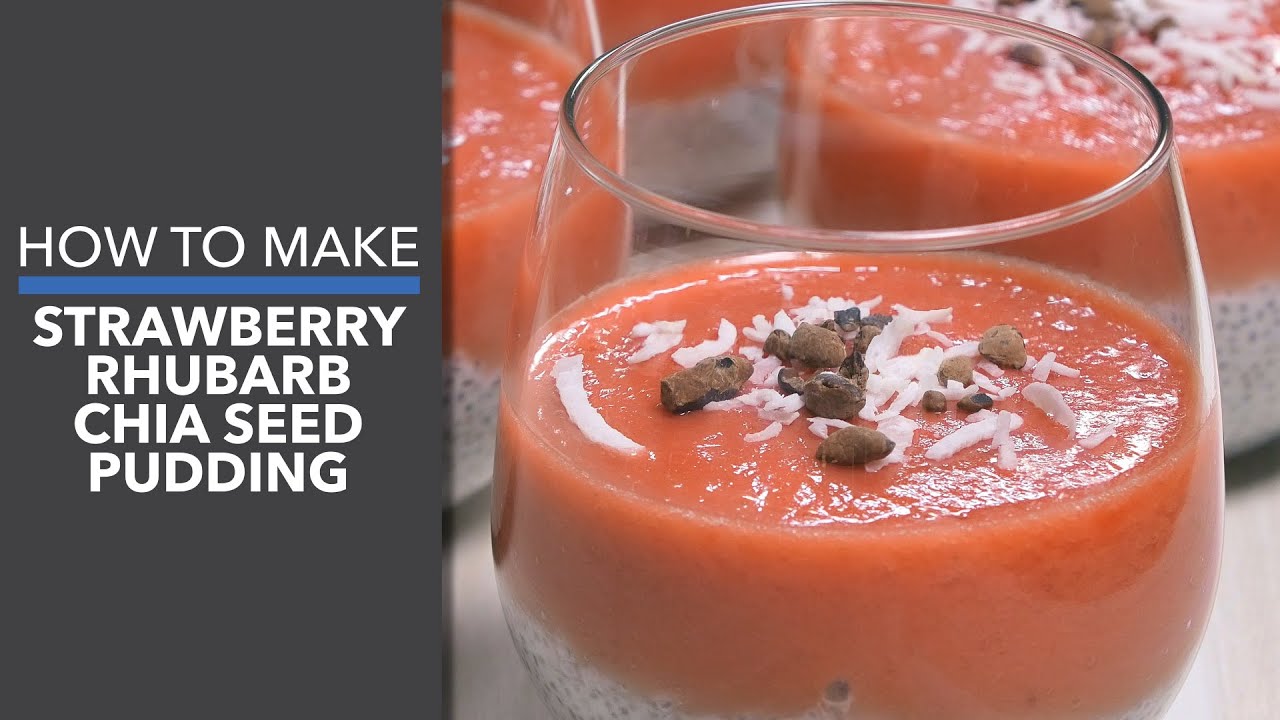 How to Make Strawberry Rhubarb Chia Seed Pudding (Product Master) #15850 — Master Instance — Interactive video experience