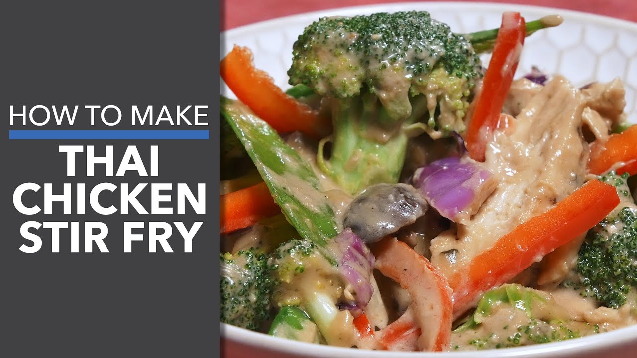 How to Make Thai Chicken Stir Fry — Interactive video experience