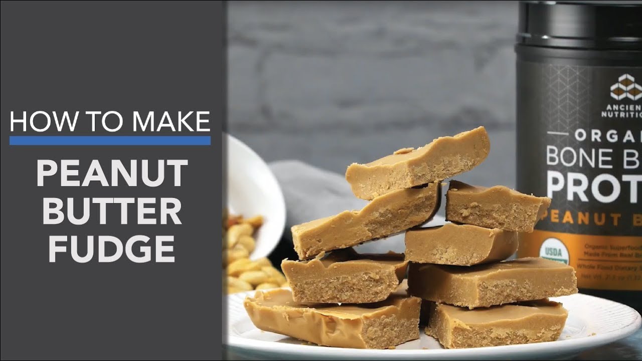 Peanut Butter Fudge Recipe with Bone Broth Protein™ (Instance 1) — Instance — Interactive video experience