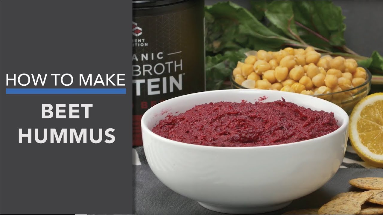 Roasted Beet Hummus Recipe (Instance 1) — Instance — Interactive video experience