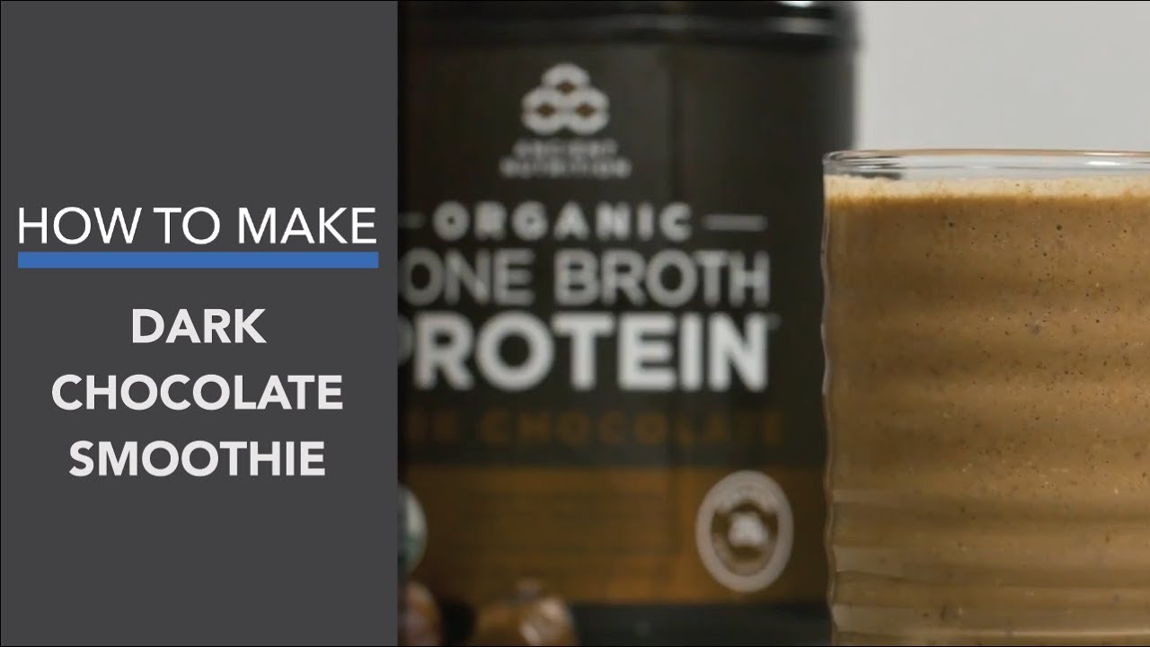 Dark Chocolate Smoothie (With Bone Broth Protein!) (Instance 1) — Instance — Interactive video experience