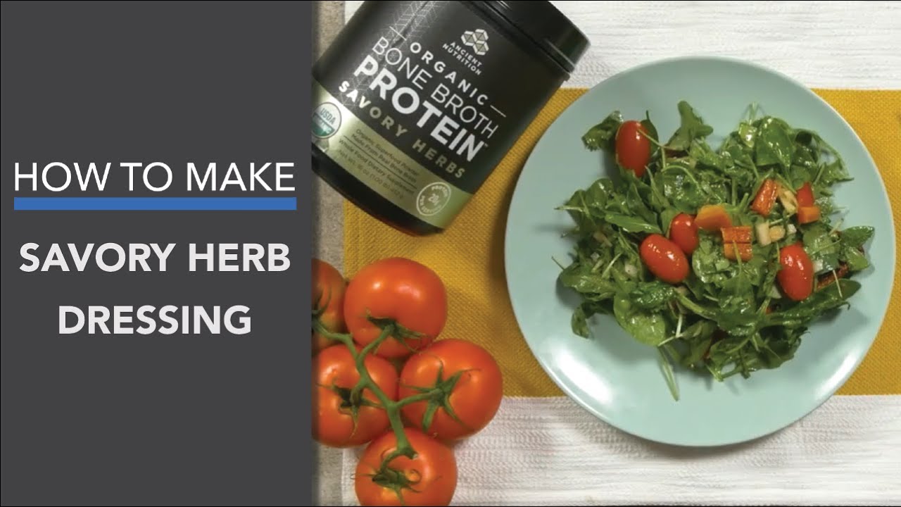 Homemade Savory Herb Dressing (Instance 1) — Instance — Interactive video experience