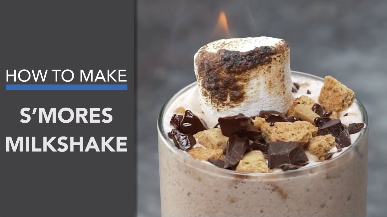 How to Make a Healthy S'Mores Milkshake (Instance 1) — Instance — Interactive video experience